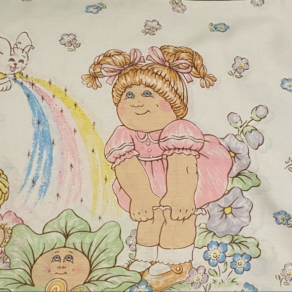 Vintage Cabbage Patch Kids Pillowcase - Picture 4 of 9